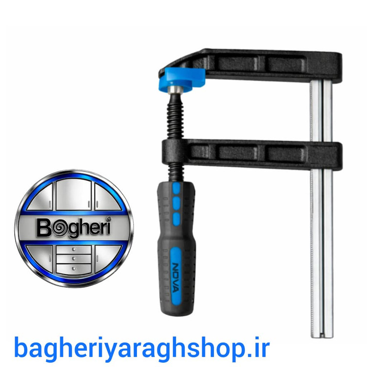 پیچ دستی فک 80 نووا سایز 200 میلیمتر