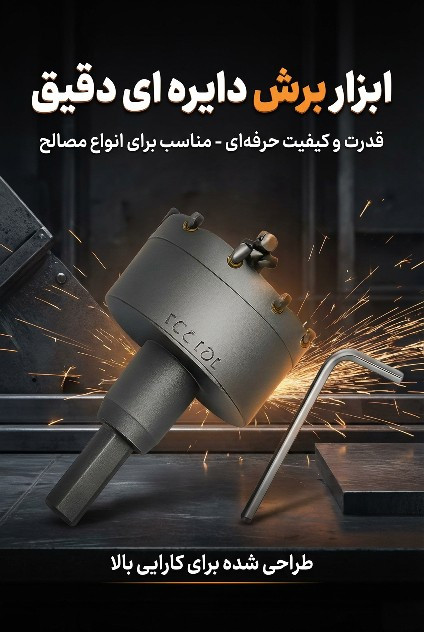 گرد بر الماسه سایز 70 میلیمتر فایتر